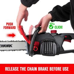 Discount 15 Amp 16 Electric Chainsaw with Tool-Less Chain Tensioner