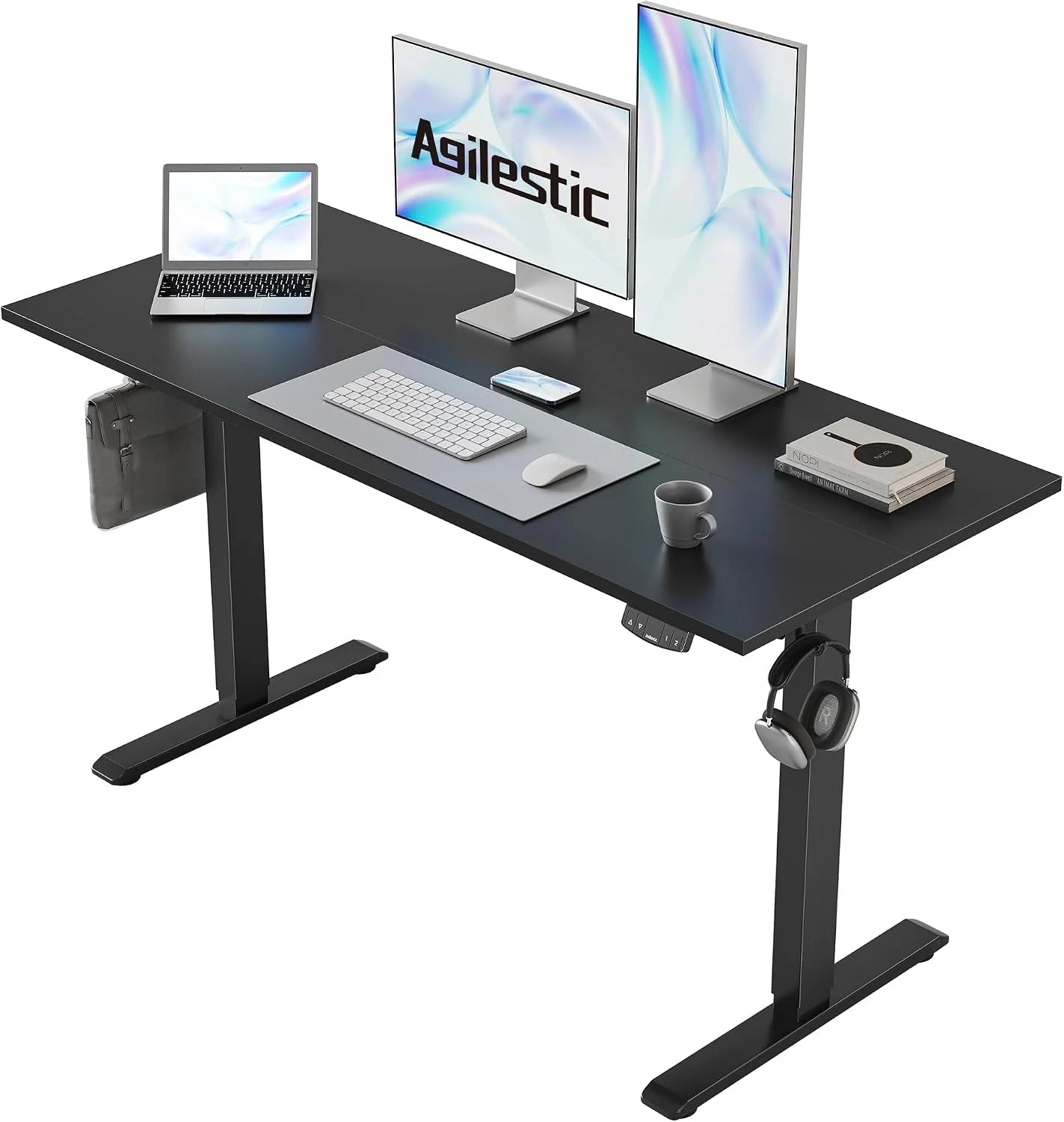 Lumi Discount Electric Standing Desk, 48 x 24 Inches Height Adjustable Desk - Image 39