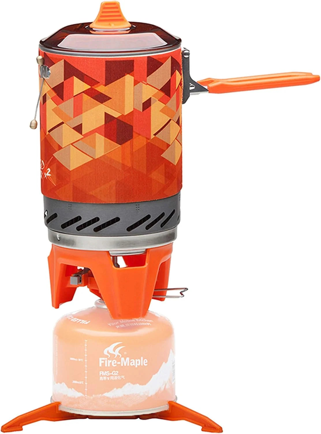 Discount Fixed Star 2 Pro Backpacking Camping Stove System, Black 19.8oz, 30% Faster Boil with HX Base