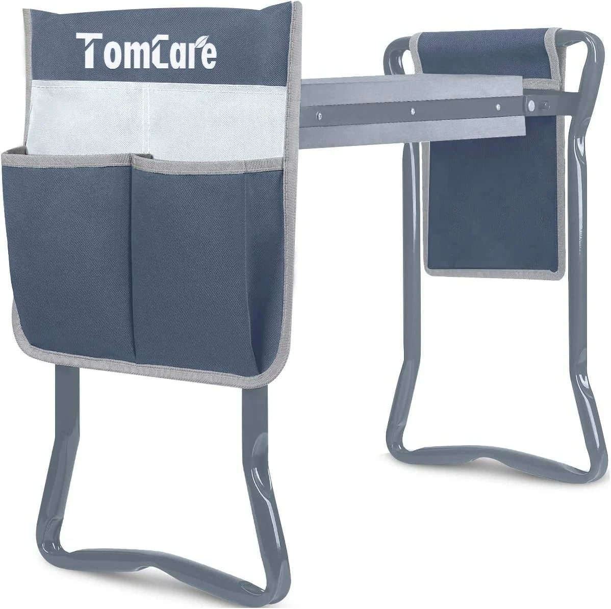 Discount TomCare Garden Kneeler and Seat 11.12" Wider Larger Soft Kneeling Pad Garden Bench with 2 Large Tool Pouches Heavy Duty - Image 4
