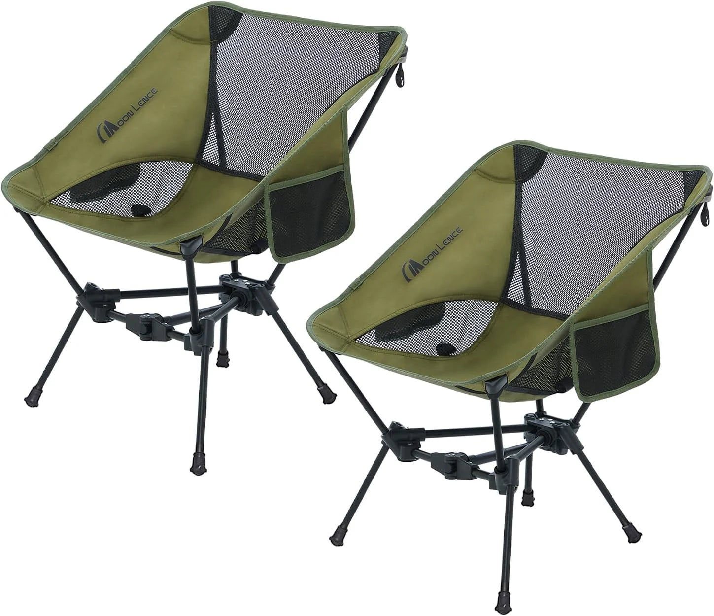 Discount LENCE 2 Pack Portable Camping Chairs Backpacking Chair, The 4th Generation Ultralight Folding Chair - Image 5