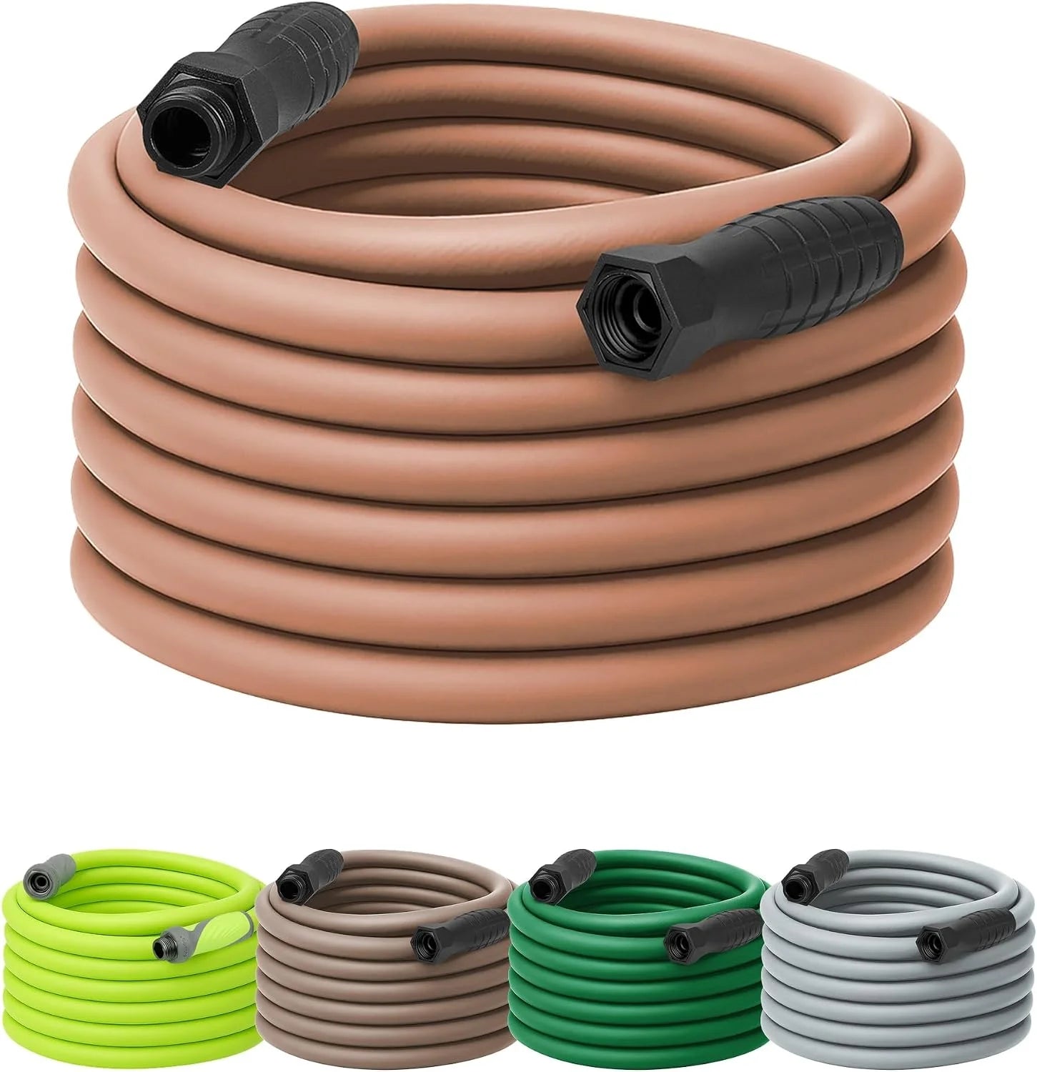 Lumi Discount Garden Hose 5/8 in. x 100 ft., Lightweight All-Weather Water Hose, Durable and Flexible, Leak-Free Connections - Image 40