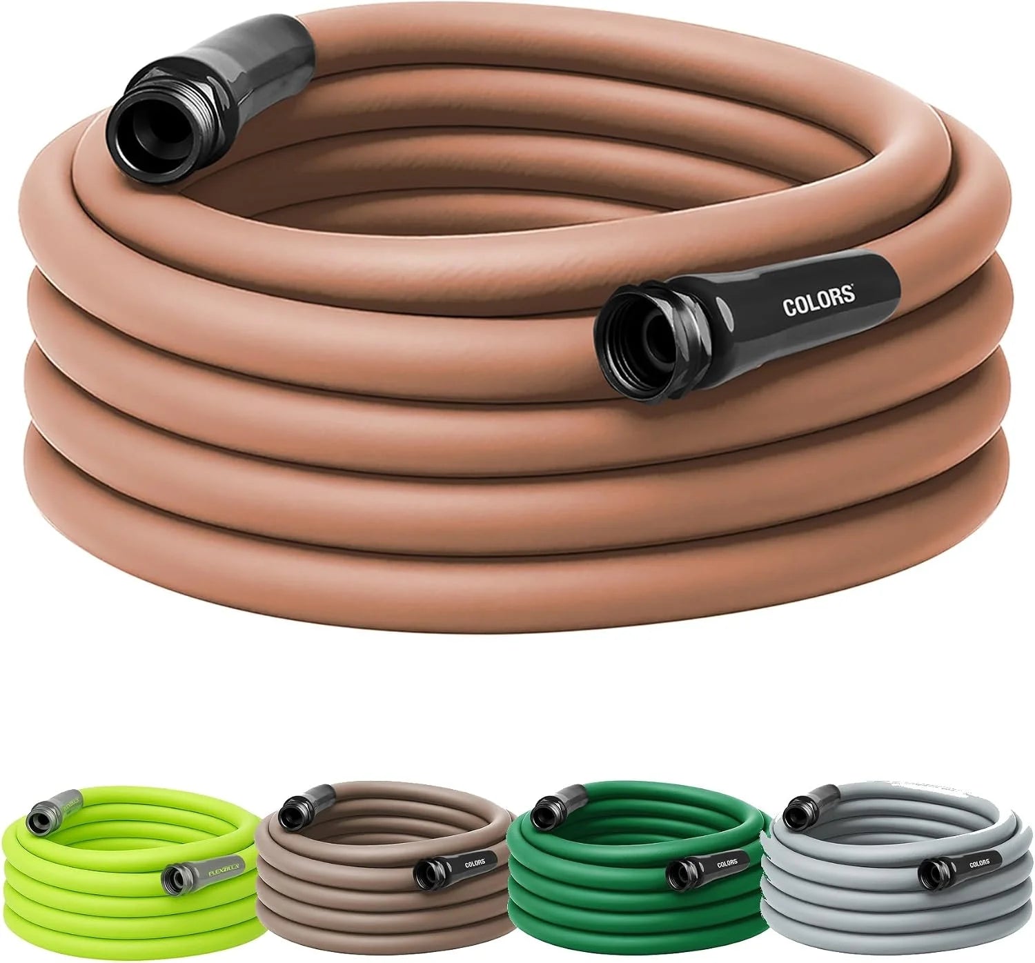 Lumi Discount Garden Hose 5/8 in. x 100 ft., Lightweight All-Weather Water Hose, Durable and Flexible, Leak-Free Connections - Image 61