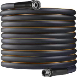 Alternative view of Discount 200ft x 5/8 in Heavy Duty, Flexible and Lightweight Water Hose, Burst 600 psi, 3/4” Solid Metal Fittings