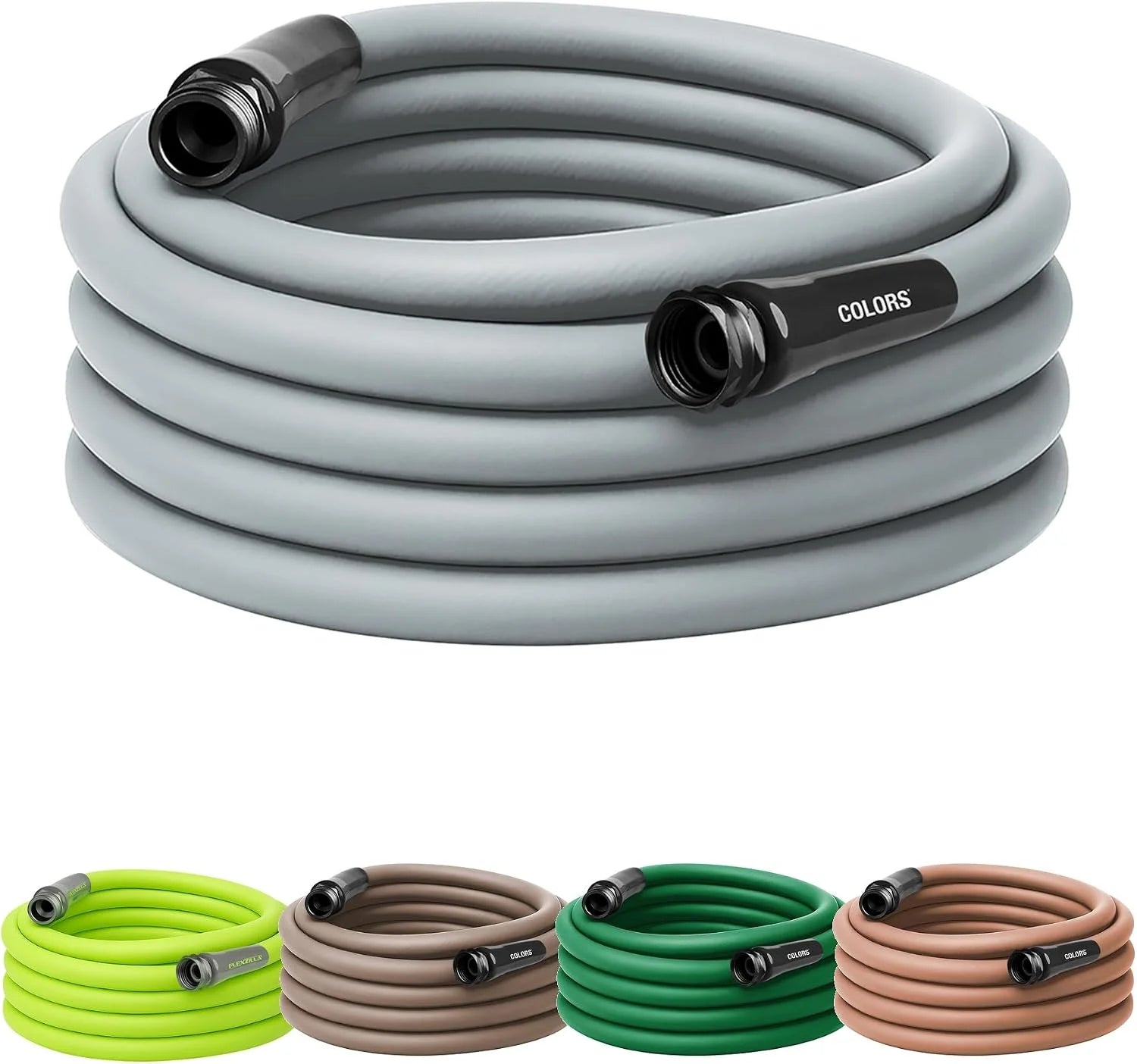 Lumi Discount Garden Hose 5/8 in. x 100 ft., Lightweight All-Weather Water Hose, Durable and Flexible, Leak-Free Connections - Image 28