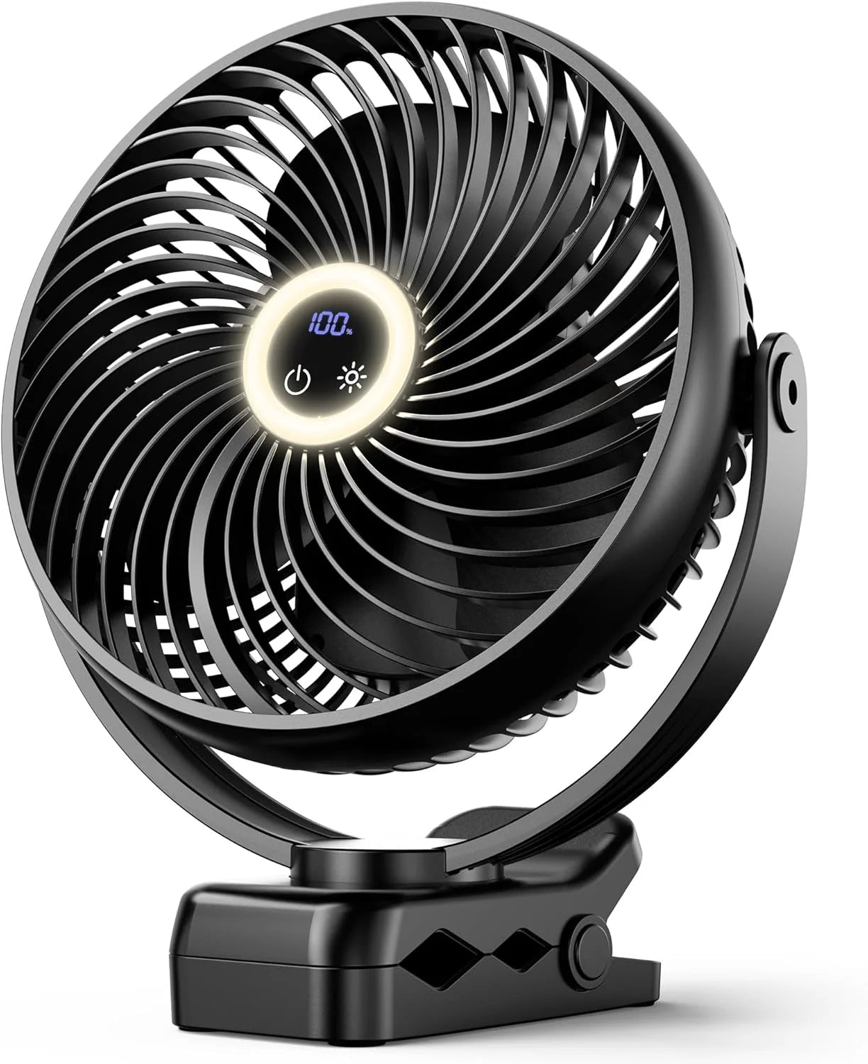 Discount Koonie 8" 10000mAh Battery Operated Misting Fan with Max. 48 Hrs Runtime