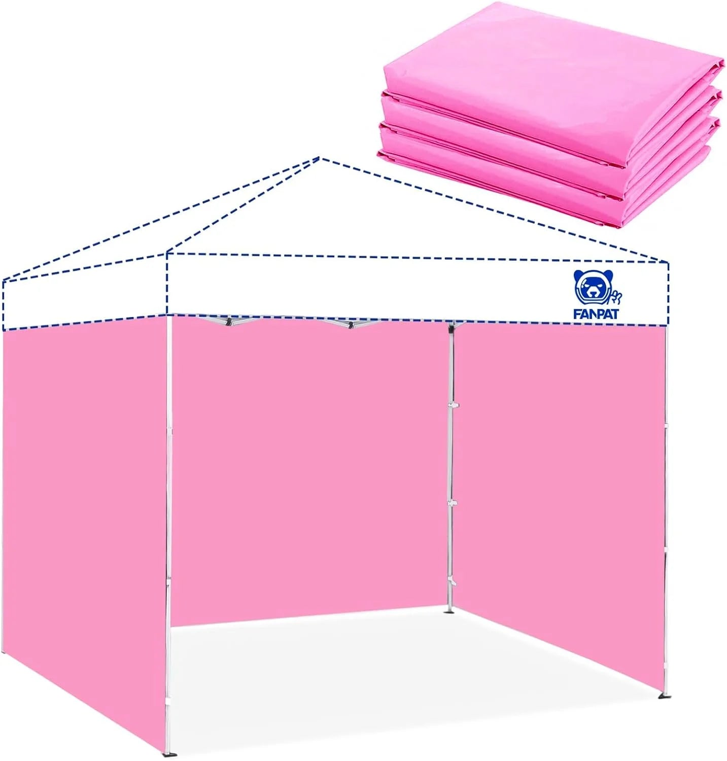 Discount 10×10 Canopy Sidewalls for Canopy Frame, White (3Pcs Sidewalls Only) - Image 25
