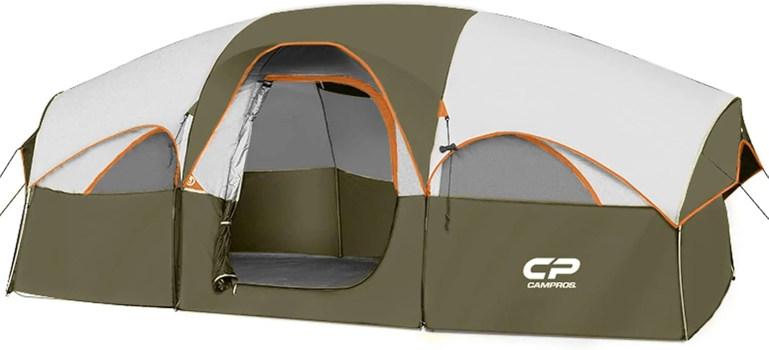 Lumi Discount CAMPROS CP Tent 8 Person Camping Tents, Weather Resistant Family Tent, 5 Large Mesh Windows - Image 3