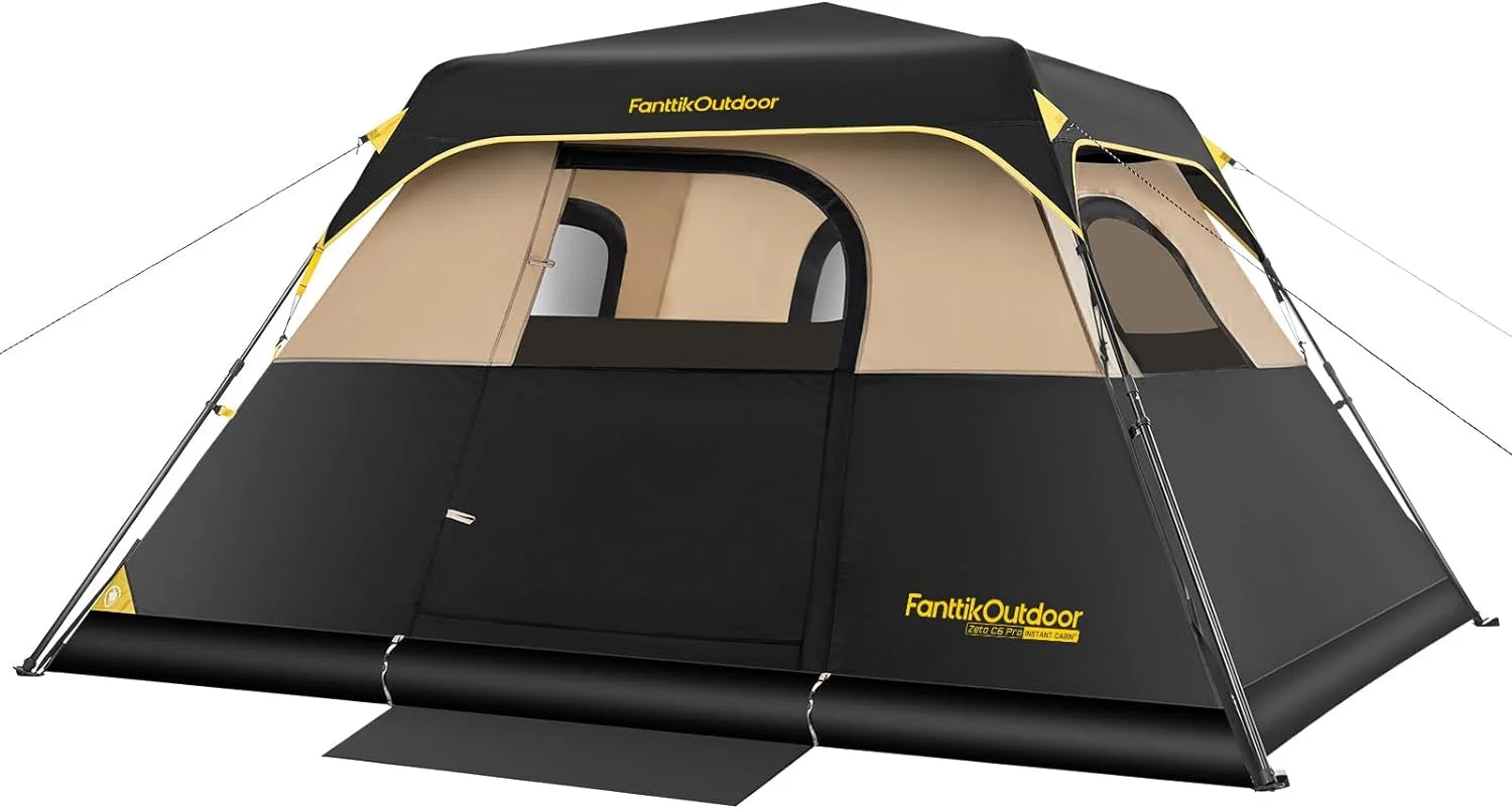 Discount FanttikOutdoor 4/6/8/10 Person Instant Tent for Camping Setup in 60s, Camping Tent with Rainfly & Windproof - Image 3