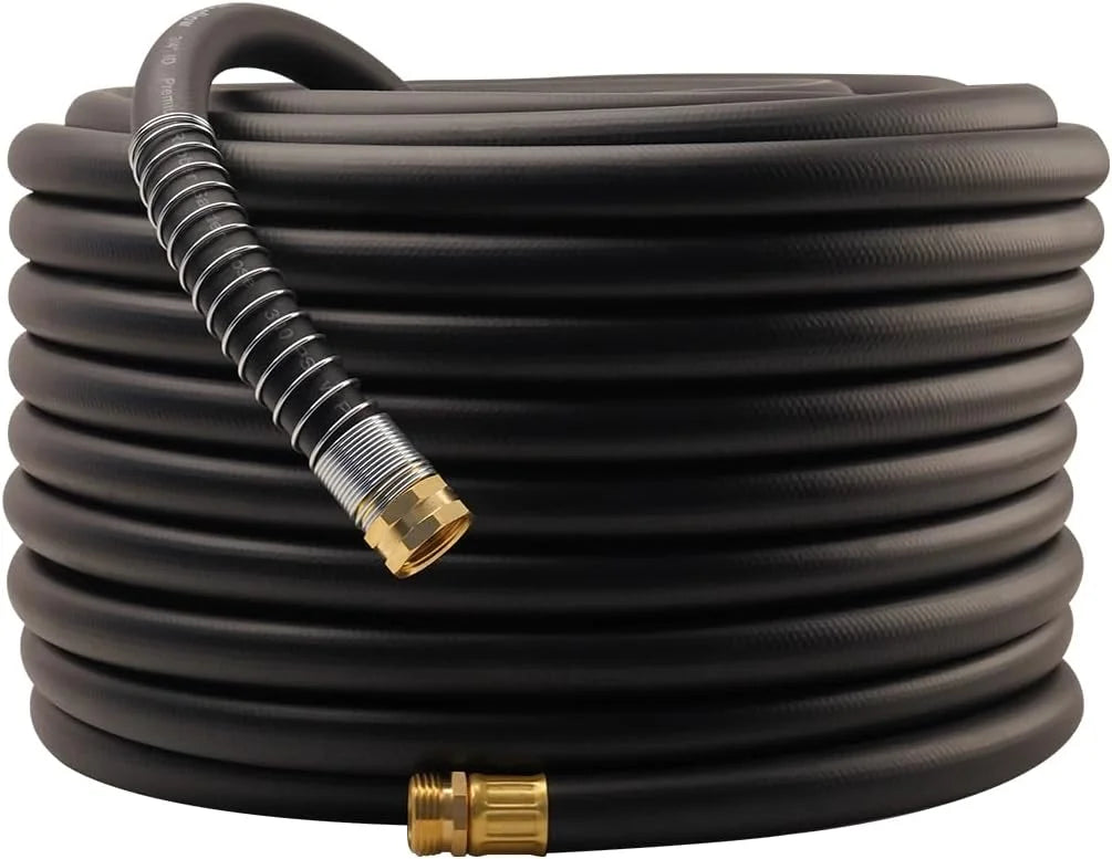 Lumi Discount Garden Hose 50FT x 3/4, Heavy Duty Rubber Hose, 1200PSI Burst, 300PSI Working for Yard - Image 9