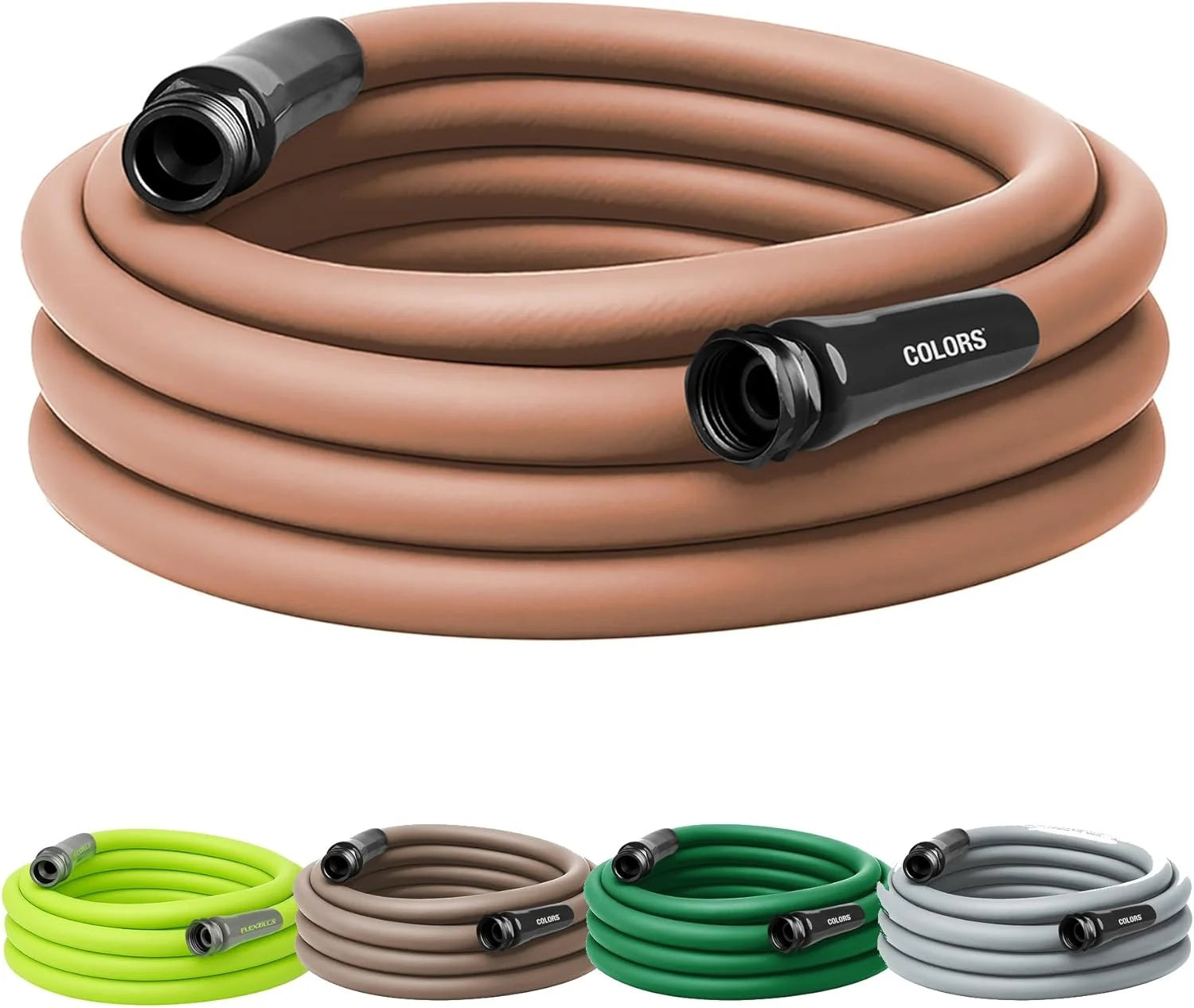 Lumi Discount Garden Hose 5/8 in. x 100 ft., Lightweight All-Weather Water Hose, Durable and Flexible, Leak-Free Connections - Image 25