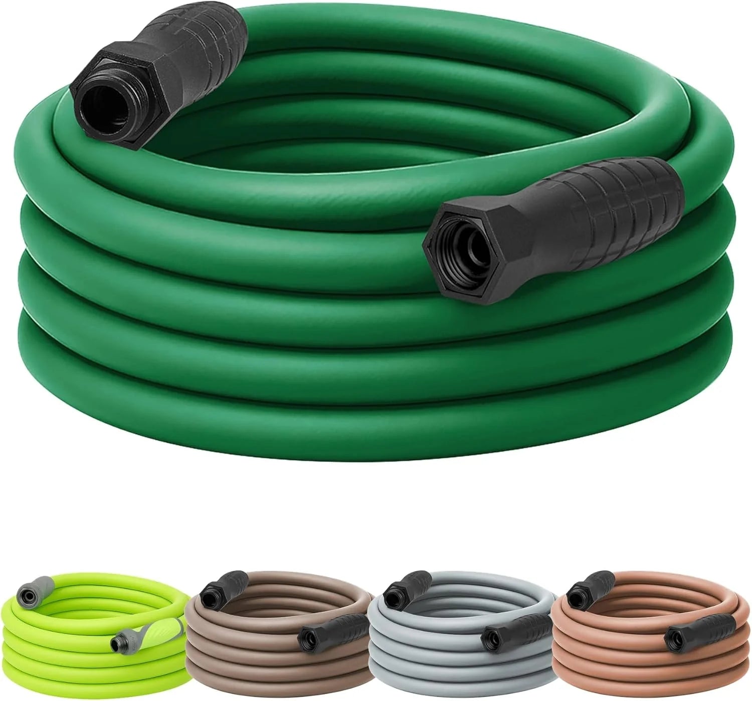 Lumi Discount Garden Hose 5/8 in. x 100 ft., Lightweight All-Weather Water Hose, Durable and Flexible, Leak-Free Connections - Image 30