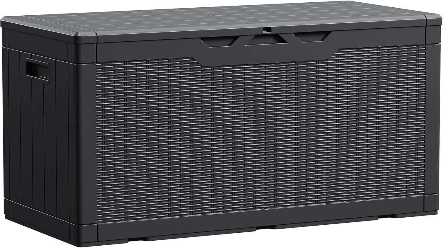 Discount Devoko 100 Gallon Waterproof Resin Deck Box, Large Outdoor Storage Box - Image 2
