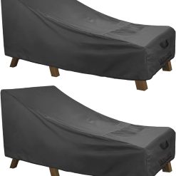 Alternative view of Lumi Discount Outdoor Chaise Lounge Cover 2 Pack, 84L x 32W x 32H