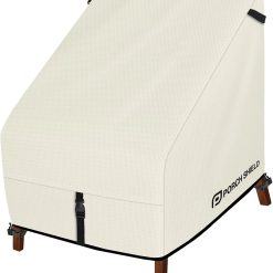 Alternative view of Discount Shield Patio Chair Covers -Waterproof Outdoor Lounge Deep Seat Lawn Chair Cover " 30W x 33D x 34H inch, Beige