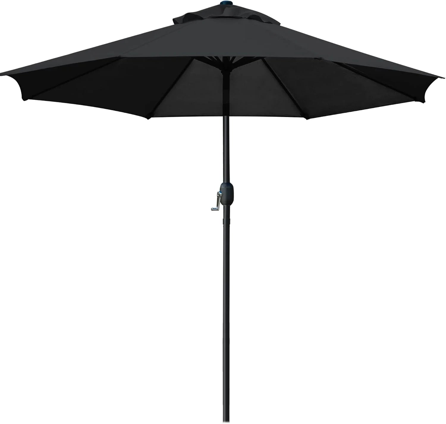 Discount Sunnyglade 9" Patio Umbrella Outdoor Table Umbrella with 8 Ribs Tan - Image 6