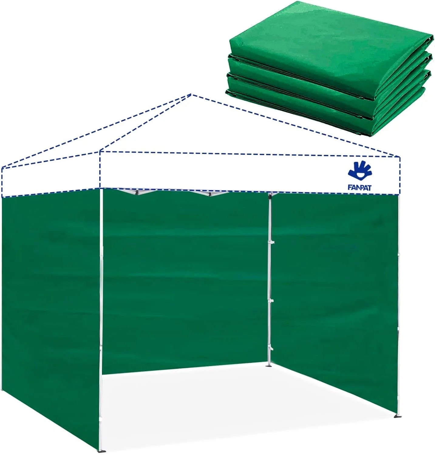 Discount 10×10 Canopy Sidewalls for Canopy Frame, White (3Pcs Sidewalls Only) - Image 23