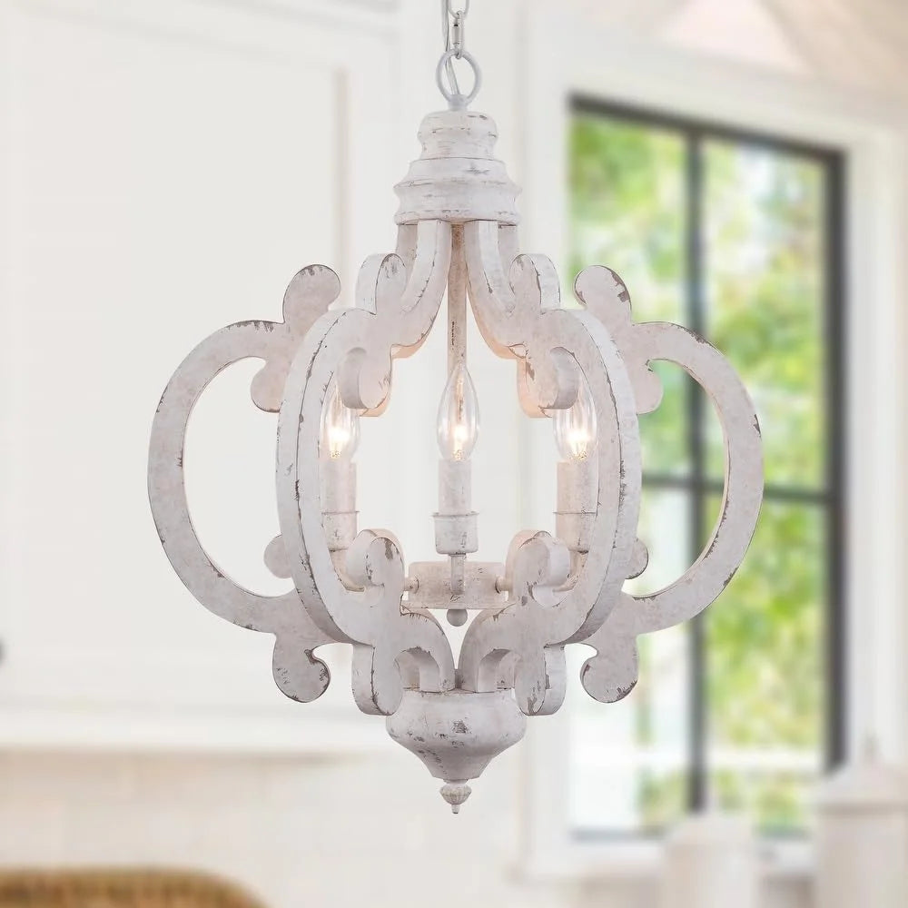 Discount Wood Chandelier Light Fixture - Image 5