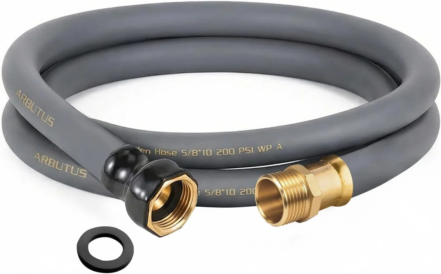 Lumi Discount Garden Hose 5/8 x 100ft, Brass Rubber Heavy Duty Water Hose 600 PSI Burst Pressure - Image 14