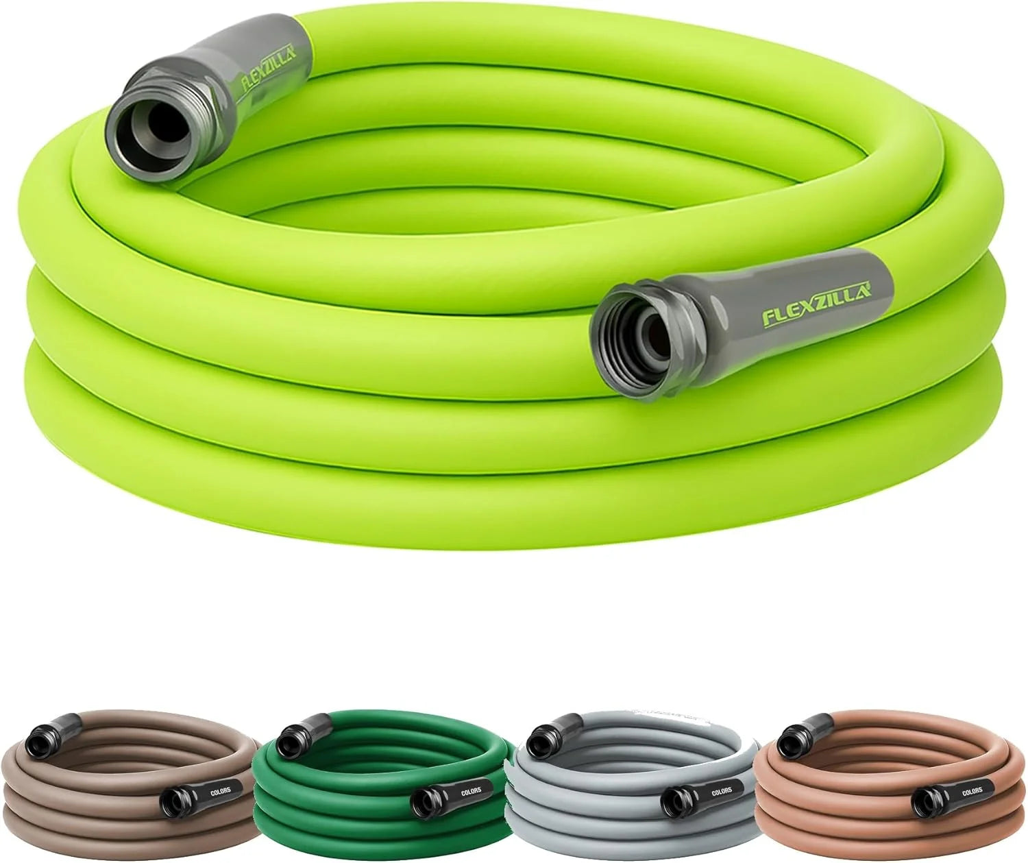 Lumi Discount Garden Hose 5/8 in. x 100 ft., Lightweight All-Weather Water Hose, Durable and Flexible, Leak-Free Connections - Image 8