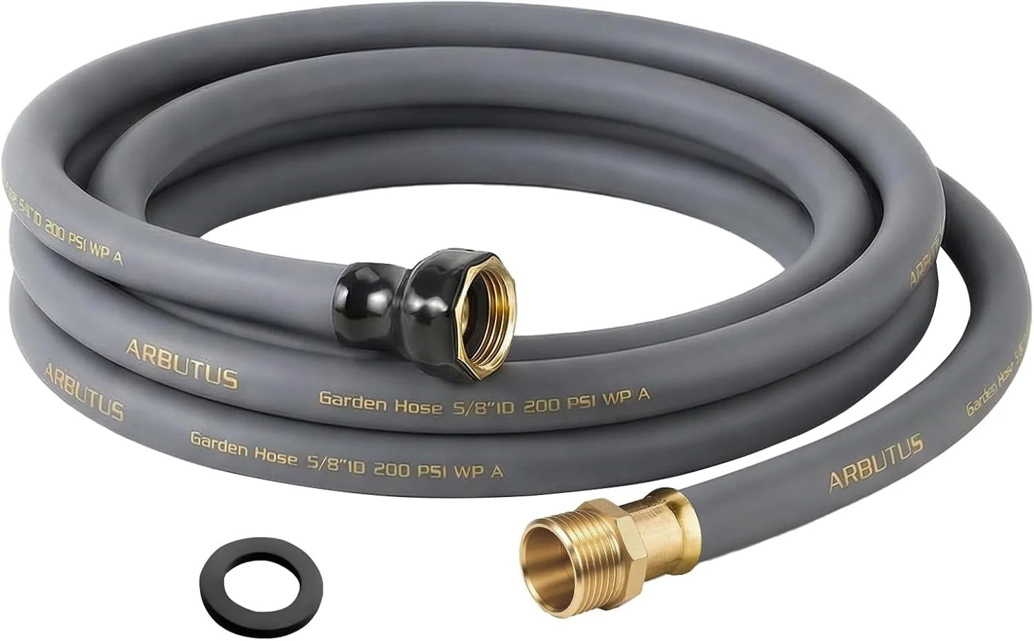 Lumi Discount Garden Hose 5/8 x 100ft, Brass Rubber Heavy Duty Water Hose 600 PSI Burst Pressure - Image 9