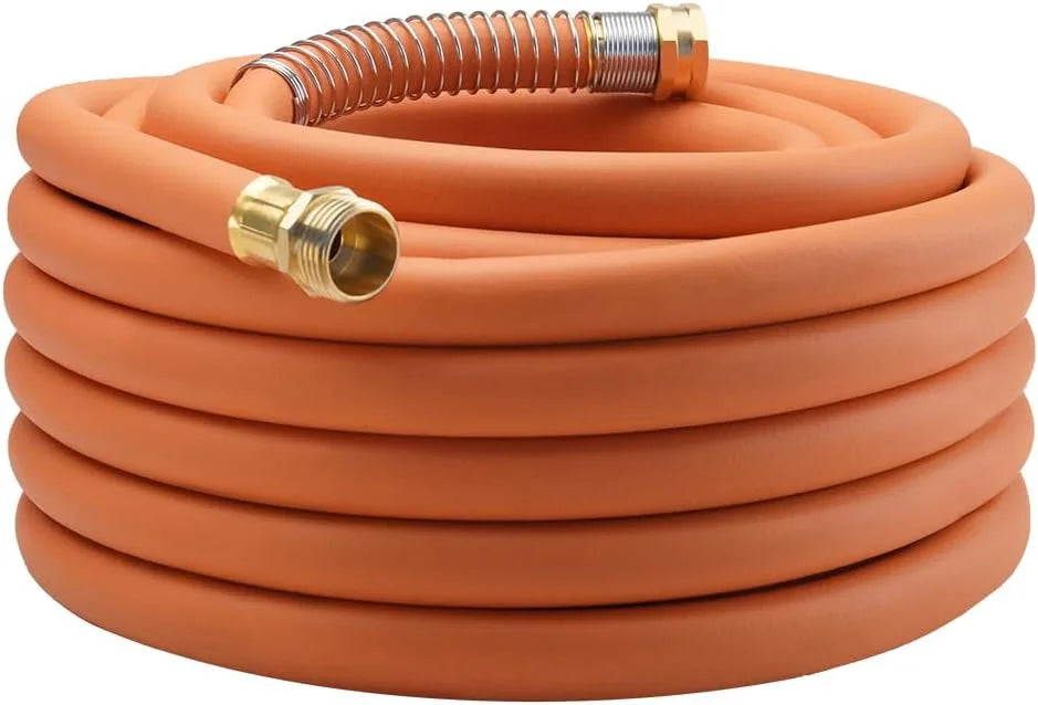 Lumi Discount Garden Hose 50FT x 3/4, Heavy Duty Rubber Hose, 1200PSI Burst, 300PSI Working for Yard - Image 5