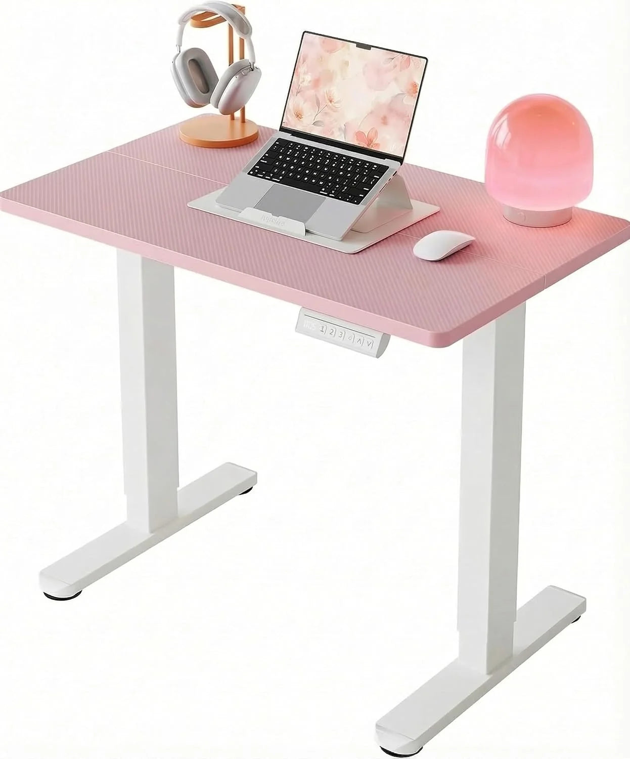 Lumi Discount HUANUO 32 Small Electric Standing Desk Adjustable Height, 4 Memory Height Settings - Image 27