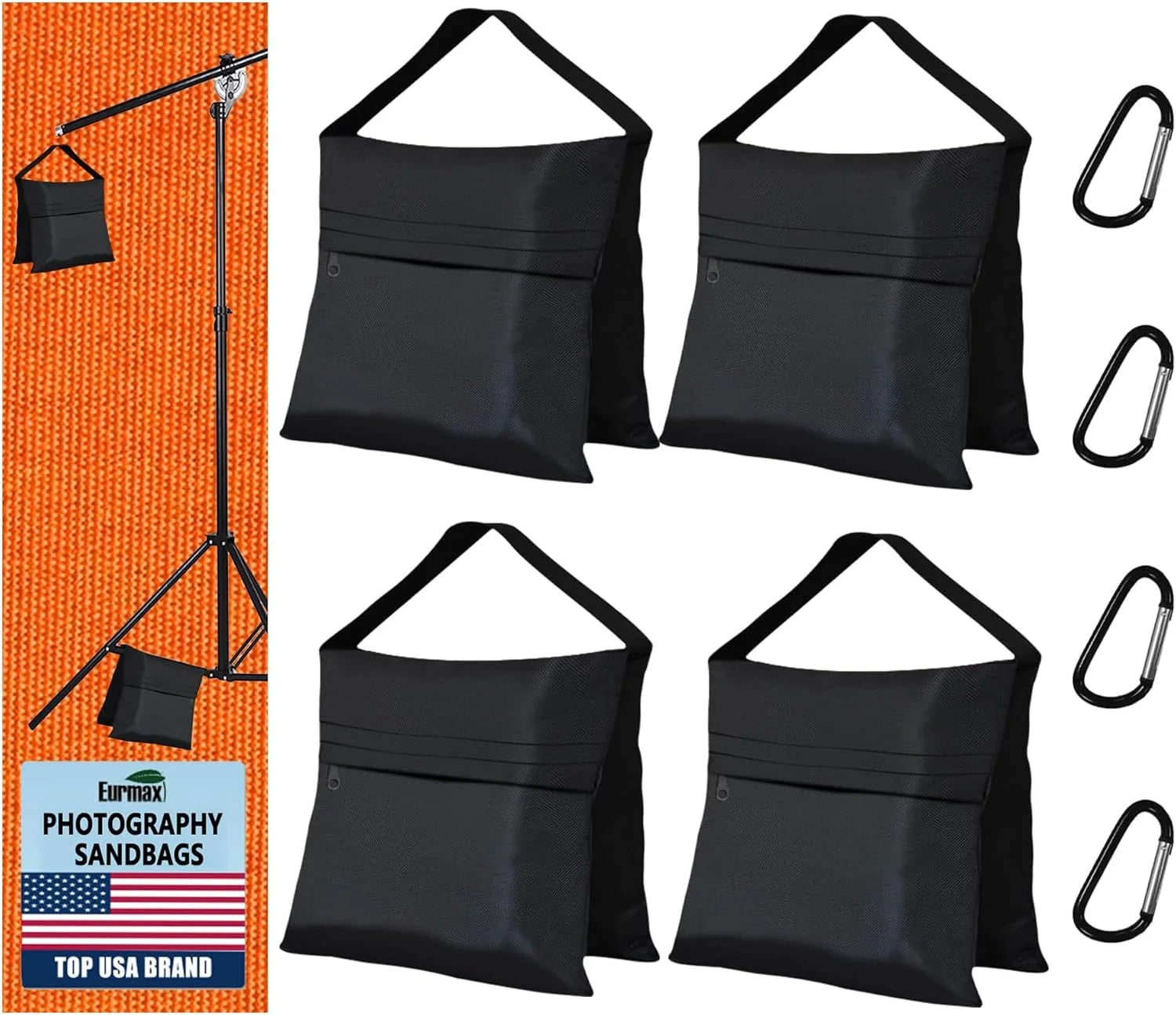 Discount USA 125LBS 4-Pack Universal Canopy Weights, Secure Wind Protection to Prevent Tipping - Image 12