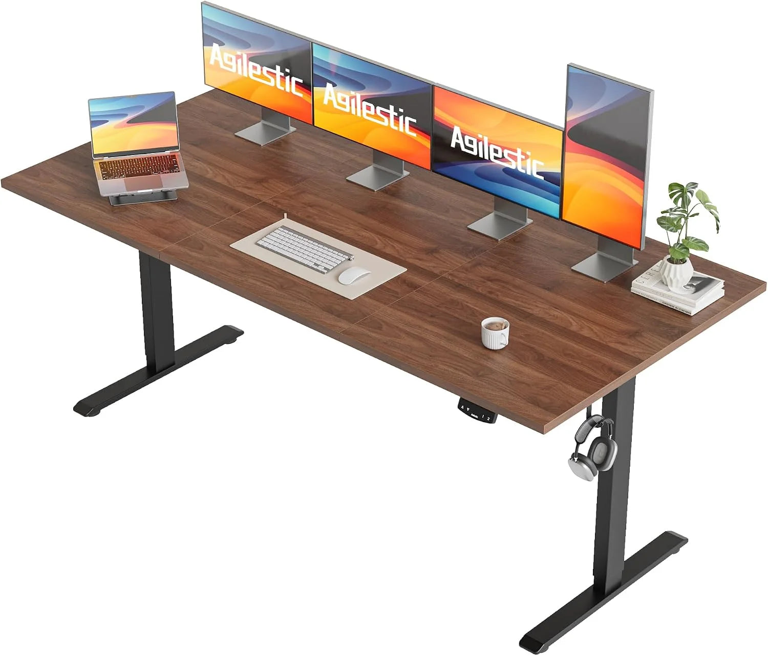 Lumi Discount Electric Standing Desk, 48 x 24 Inches Height Adjustable Desk - Image 32