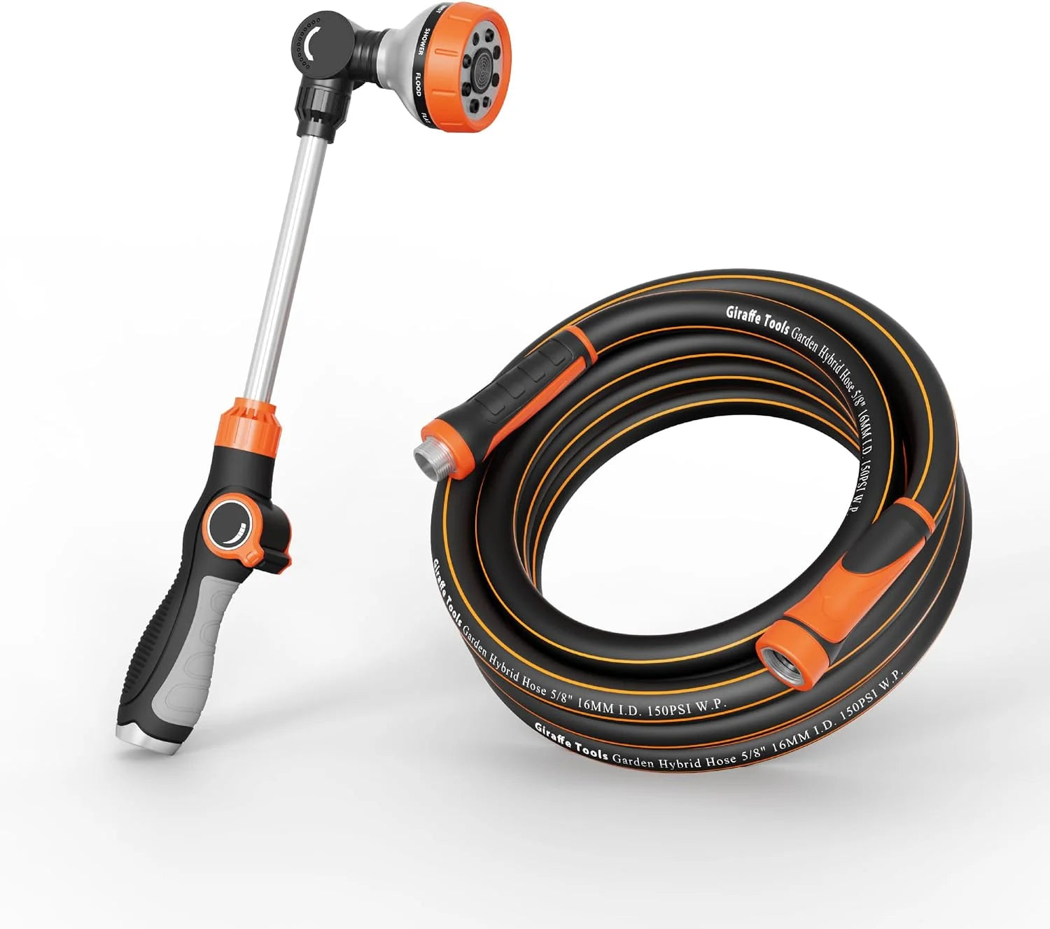 Lumi Discount Garden Hose 5/8, Water Hose Heavy Duty, 100ft Male to Female Fittings, Burst 600 PSI - Image 13