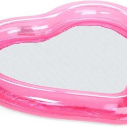Alternative view of Lumi Discount Original Clear Heart Water Hammock with Mesh Pool Float for Summer Pool Parties