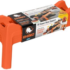 Discount Rhino RV Sewer Hose Support Kit, Extends Over Uneven Terrain for Easy Drainage, Holds Up to 15-Feet of RV Sewer