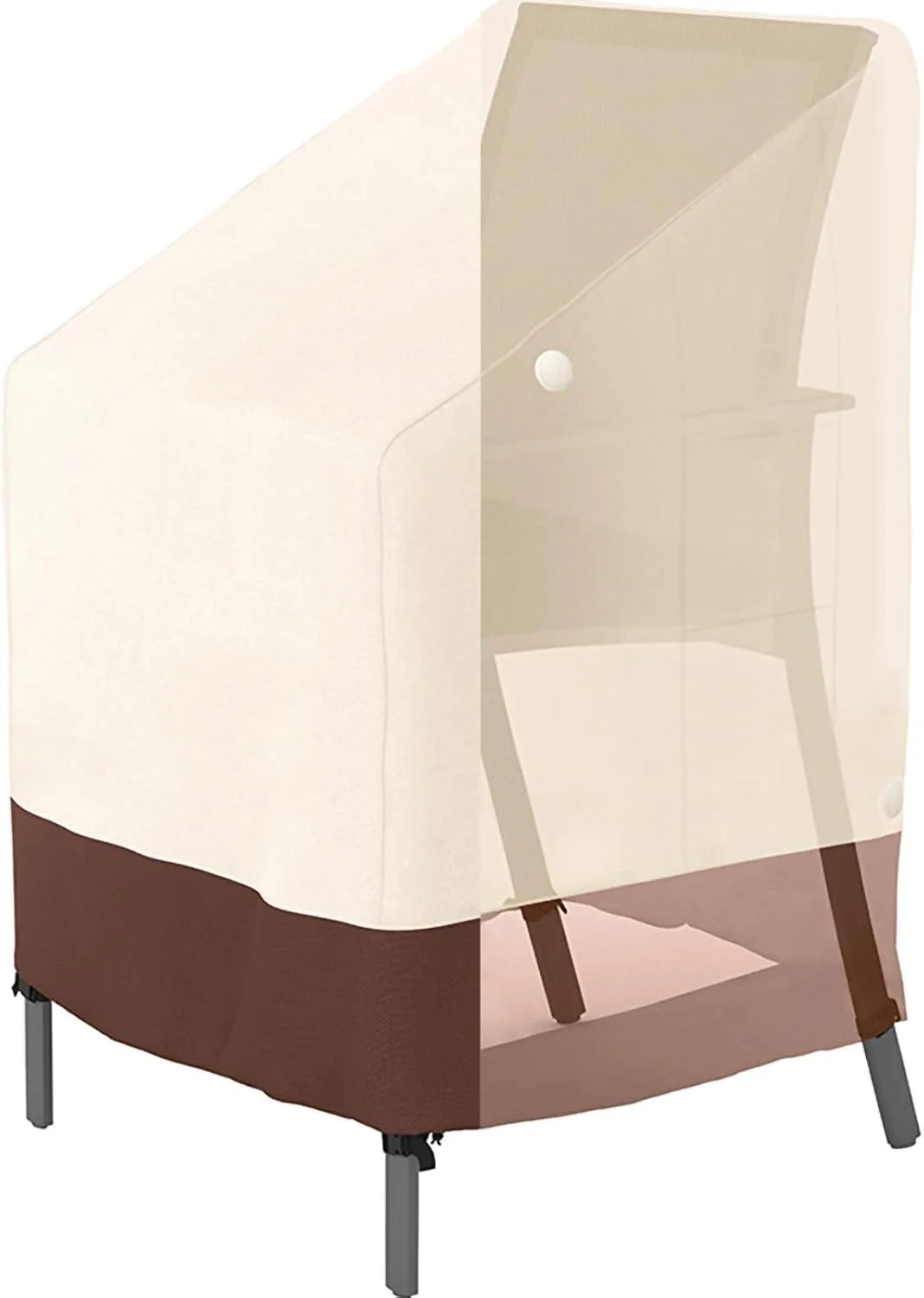 Discount Tuyeho 900D Adirondack Patio Chair Cover 2Pack 40x37x30 Outdoor Waterproof - Image 3