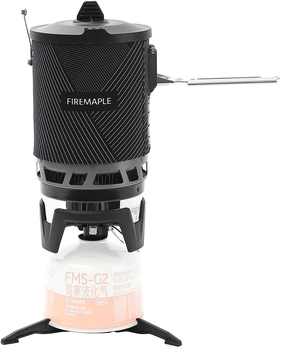 Discount Fixed Star 2 Pro Backpacking Camping Stove System, Black 19.8oz, 30% Faster Boil with HX Base - Image 2