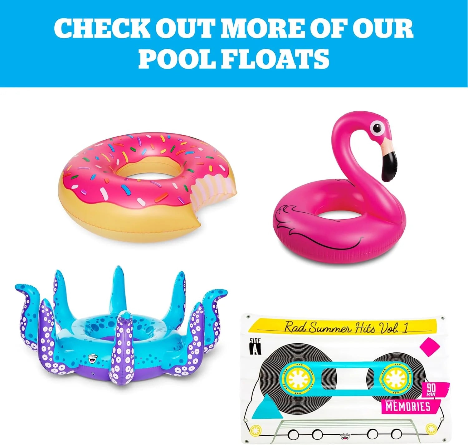 Lumi Discount Shark Inflatable Pool Float, Large Novelty Lounge Raft - Image 5