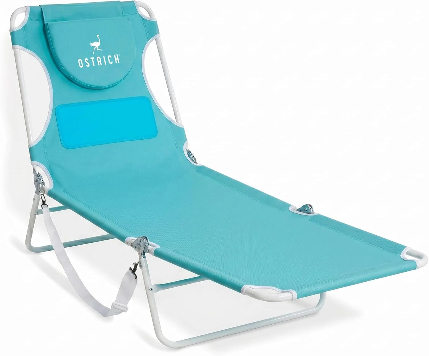 Discount Ladies Comfort Lounger with Chest Support, Foldable and Portable Reclining Outdoor Patio Beach Lawn Camping - Image 4