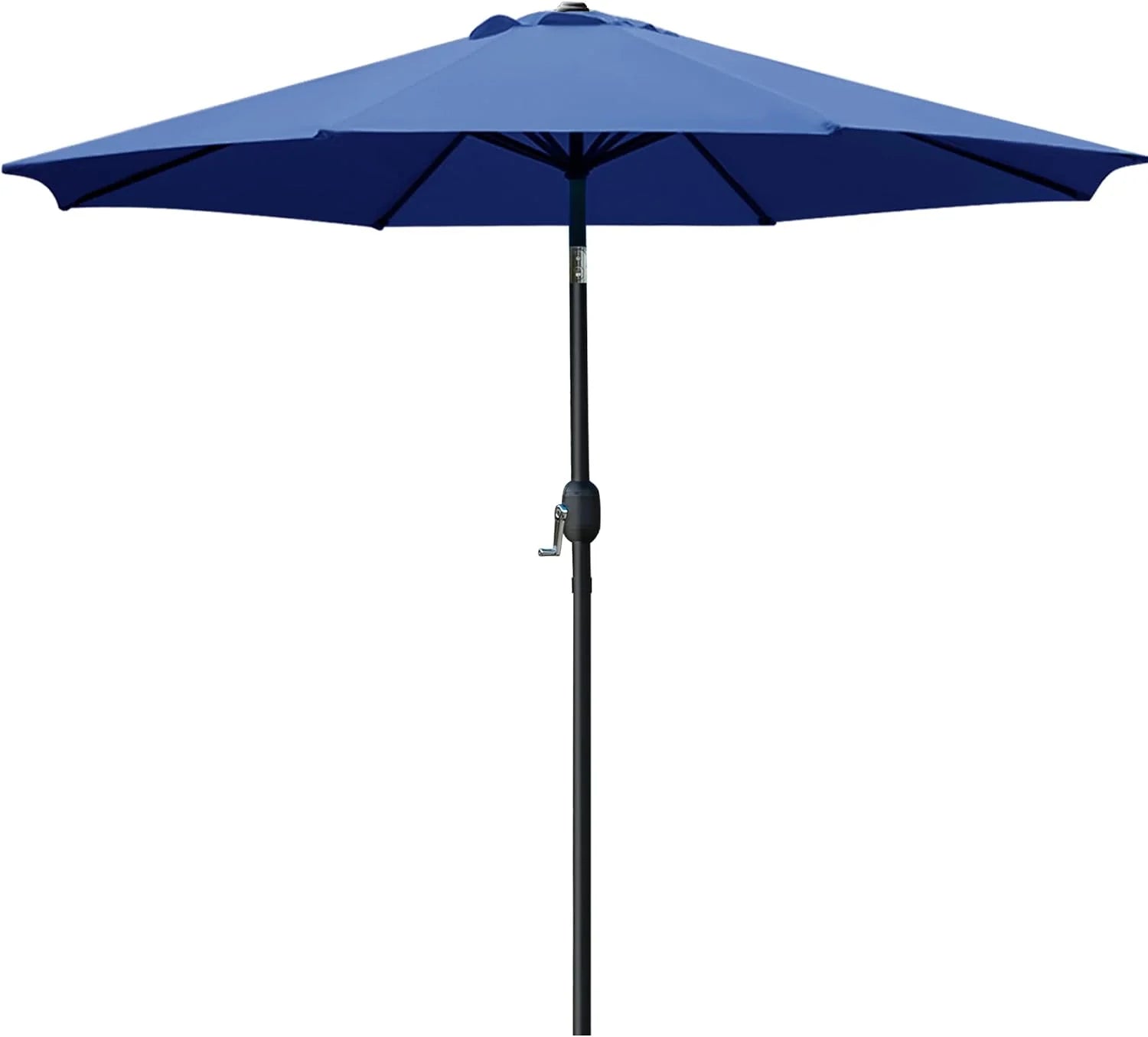 Discount Sunnyglade 9" Patio Umbrella Outdoor Table Umbrella with 8 Ribs Tan - Image 12