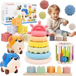 Lumi Discount Premium Baby Toys for 6-18 Months, 8 in 1 Montessori Toys Set, Educational Learning Toys for Toddlers 1-3 " For Home Projects