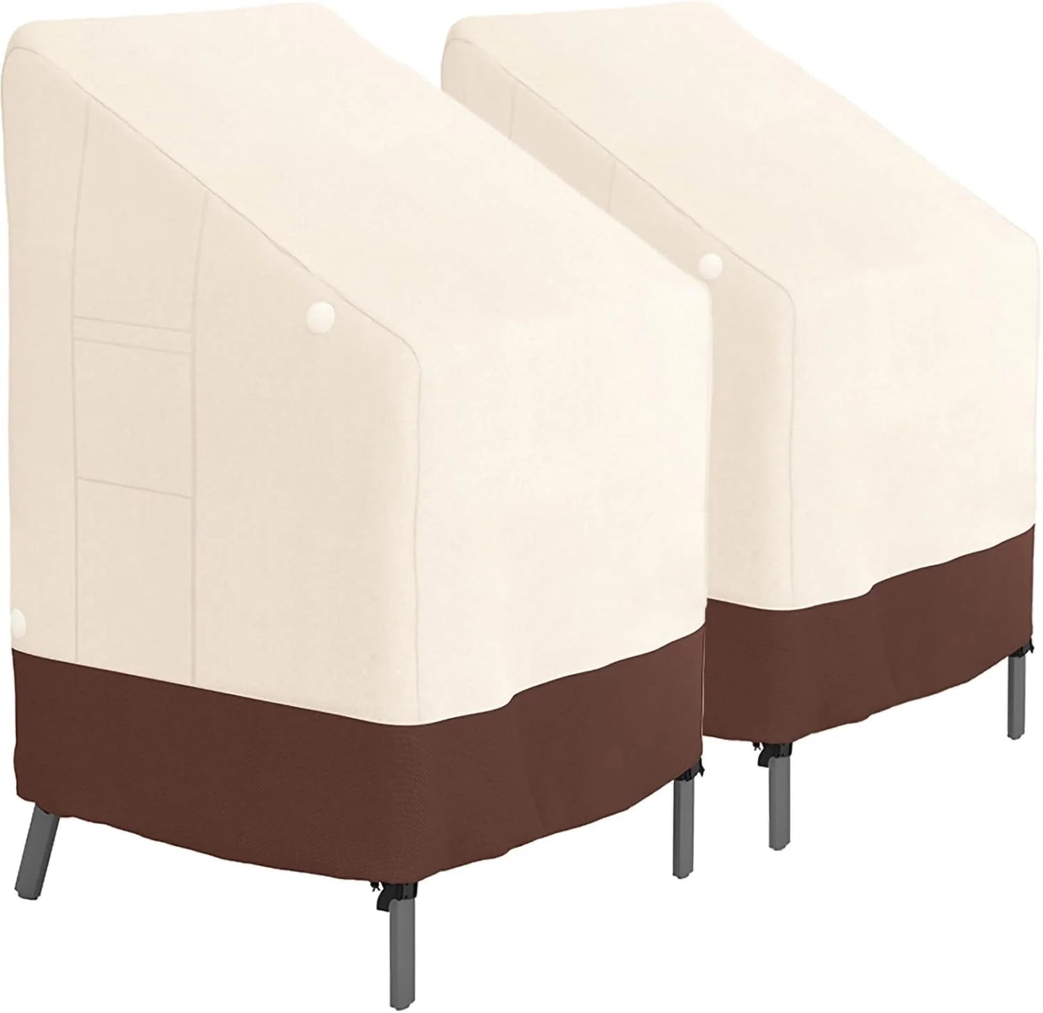 Discount Tuyeho 900D Adirondack Patio Chair Cover 2Pack 40x37x30 Outdoor Waterproof - Image 4