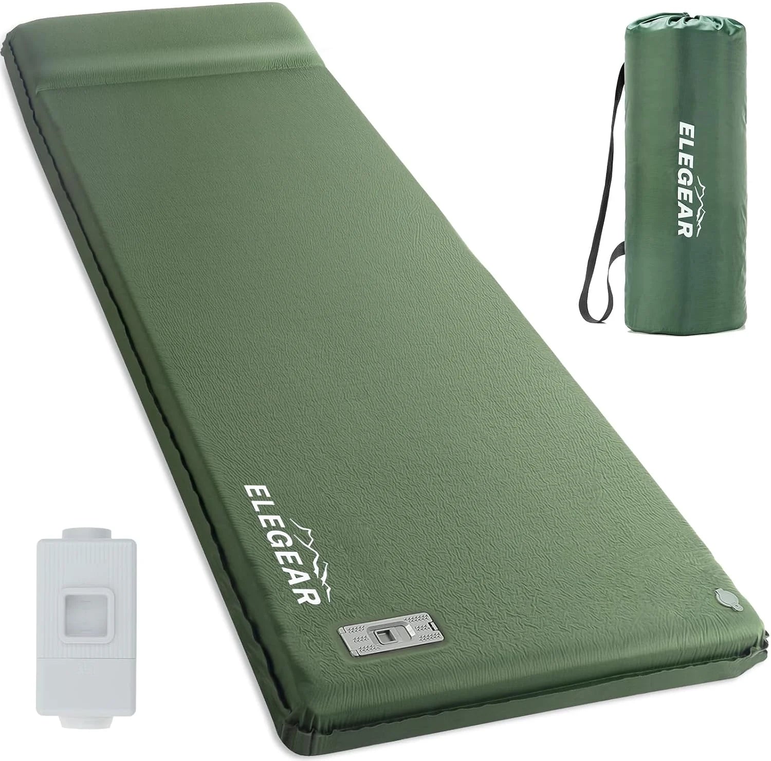 Discount CumbreX™ Self Inflating Sleeping Pad, 3.15 Ultra-Thick Memory Foam Camping Pad with Pillow Fast Inflating in 20s - Image 4