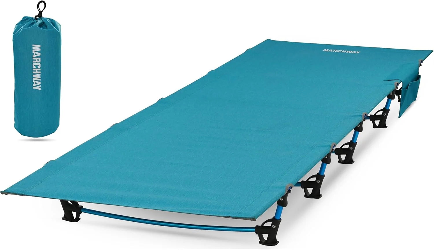 Lumi Discount MARCHWAY Ultralight Folding Tent Camping Cot Bed, Portable Compact for Outdoor Travel
