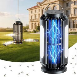 Alternative view of Discount 2 Pack Solar Bug Zapper, 3 Solar Charging Panels, 4200V Mosquito Zapper, IP67 Waterproof