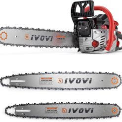 Discount 63CC Gas Chainsaw with 20-Inch and 18-Inch Bars