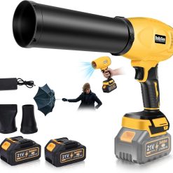Alternative view of Discount Blower Cordless, Powerful Handheld Electric Blower with 2×21V Batteries
