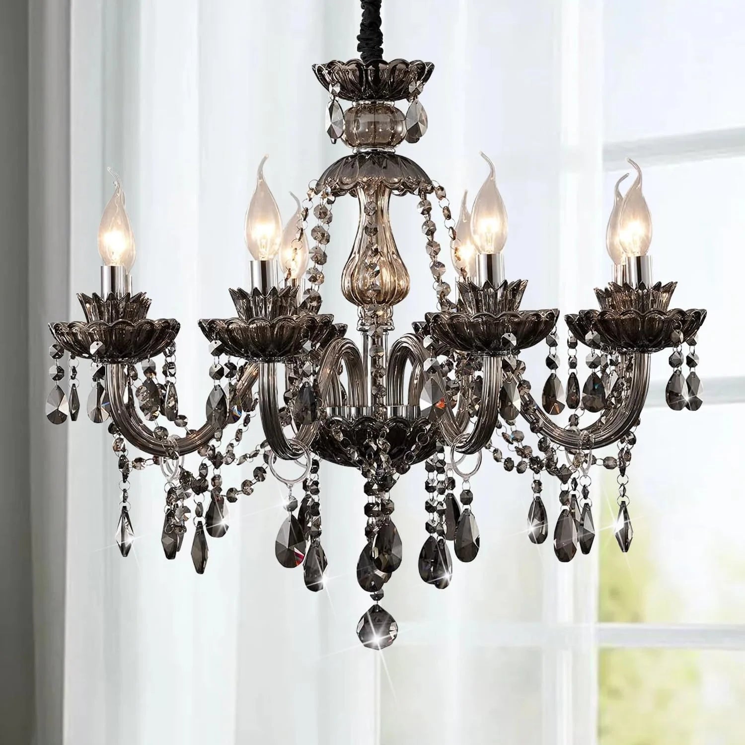 Discount Chandeliers Classic Crystal Candle Chandelier Lighting - Image 3