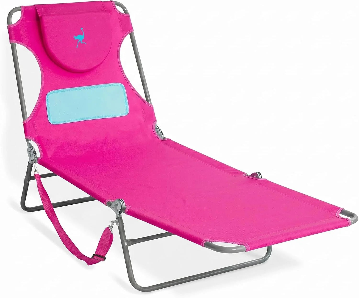 Discount Ladies Comfort Lounger with Chest Support, Foldable and Portable Reclining Outdoor Patio Beach Lawn Camping - Image 7