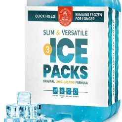 Discount Packers Ice Packs for Lunch Boxes & Coolers " Freezer Packs " Original Cool Pack