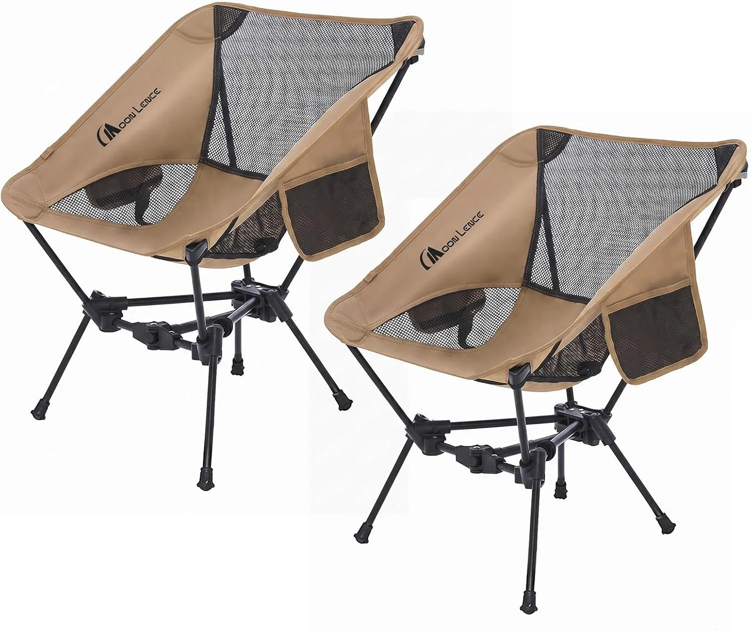 Discount LENCE 2 Pack Portable Camping Chairs Backpacking Chair, The 4th Generation Ultralight Folding Chair - Image 10