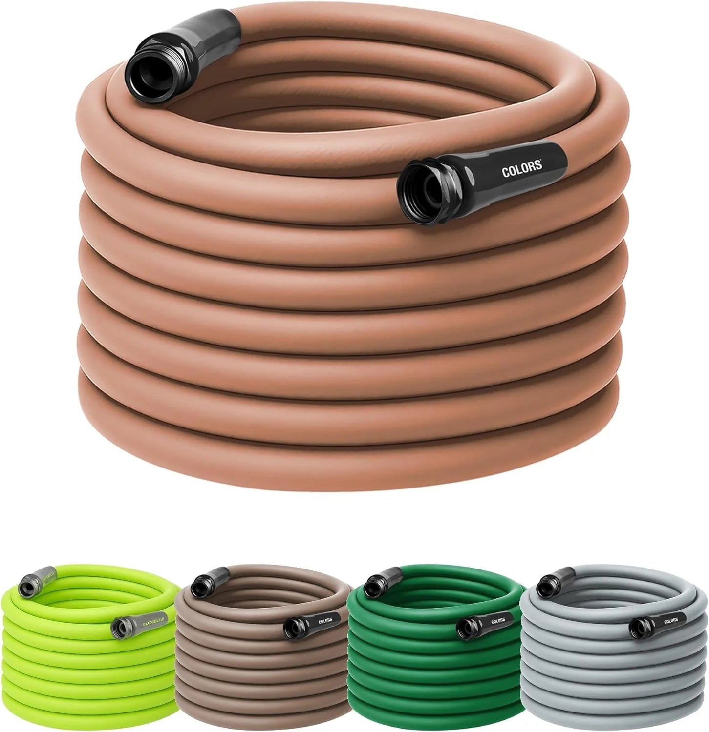 Lumi Discount Garden Hose 5/8 in. x 100 ft., Lightweight All-Weather Water Hose, Durable and Flexible, Leak-Free Connections - Image 44
