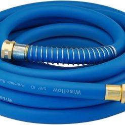 Lumi Discount Garden Hose 50FT x 3/4, Heavy Duty Rubber Hose, 1200PSI Burst, 300PSI Working for Yard